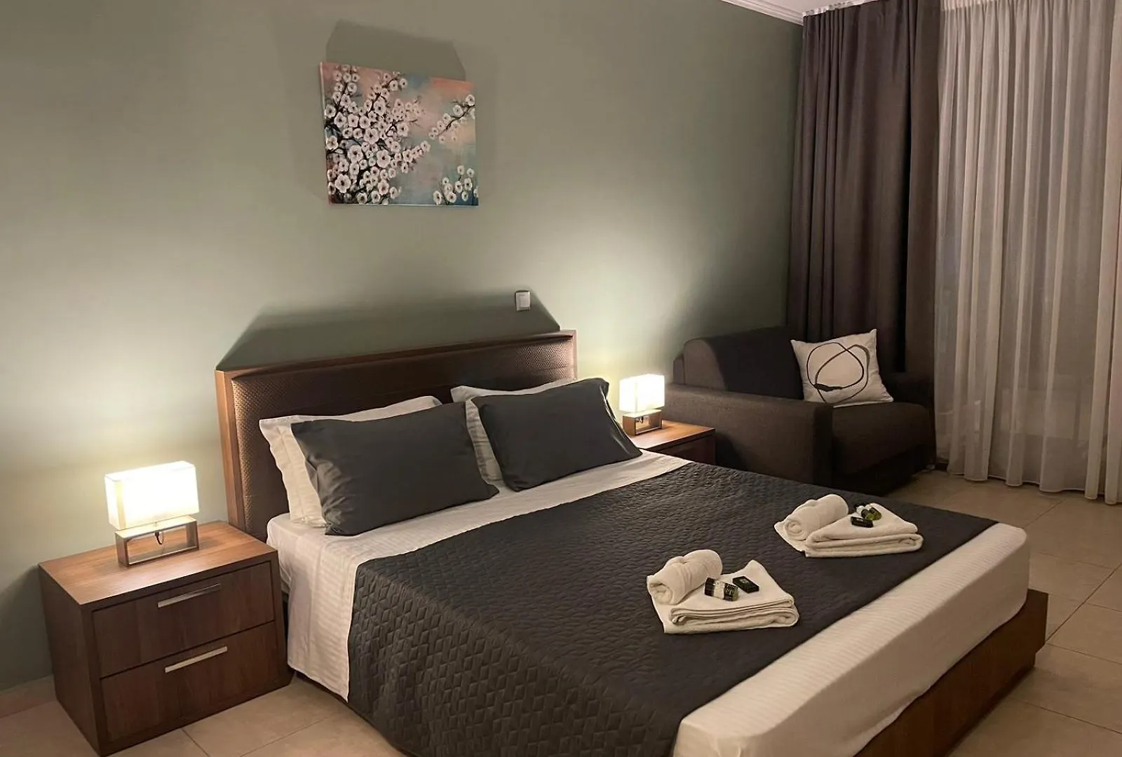 アパートホテル Centrum Rooms Kallithea